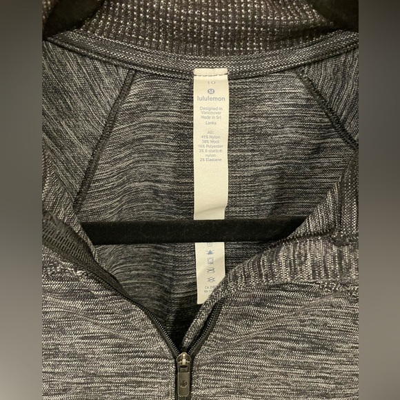 Lululemon Swiftly Wool 1/2 Zip - Picture 5 of 6